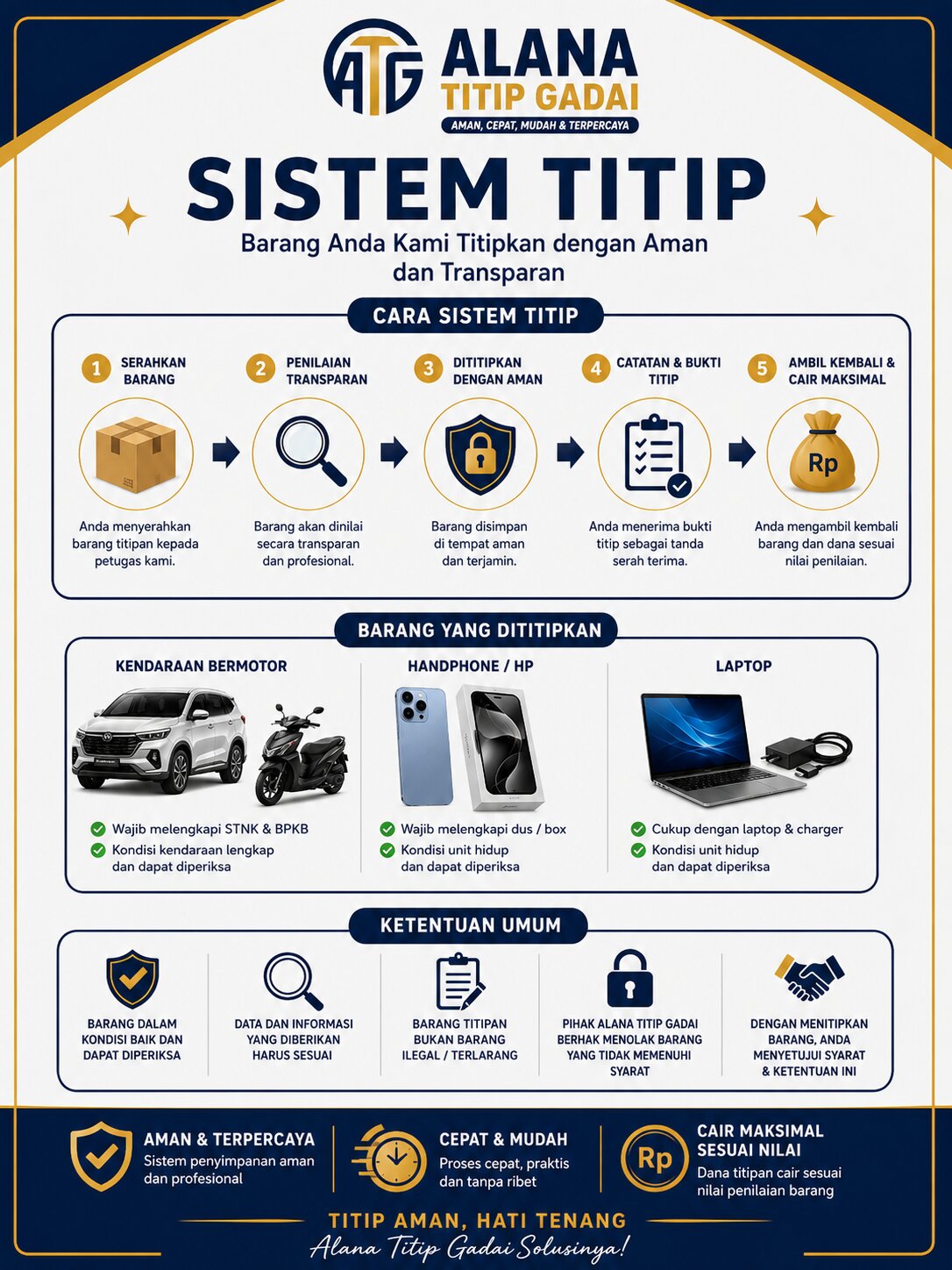 Poster sistem titip