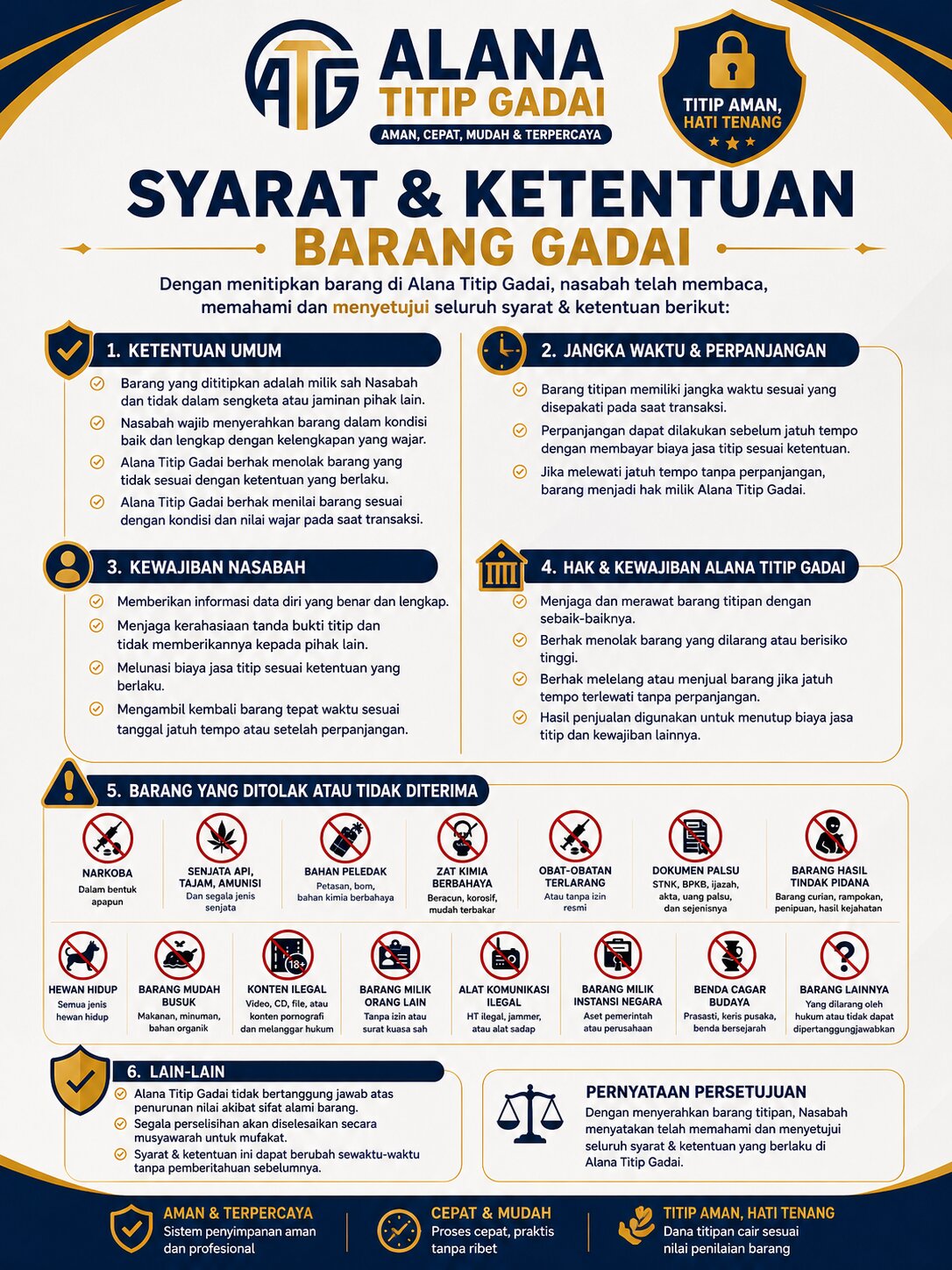 Poster syarat & ketentuan